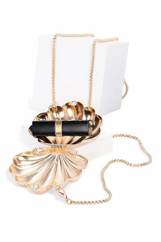Mini Sea Shell Box Clutch Bag
