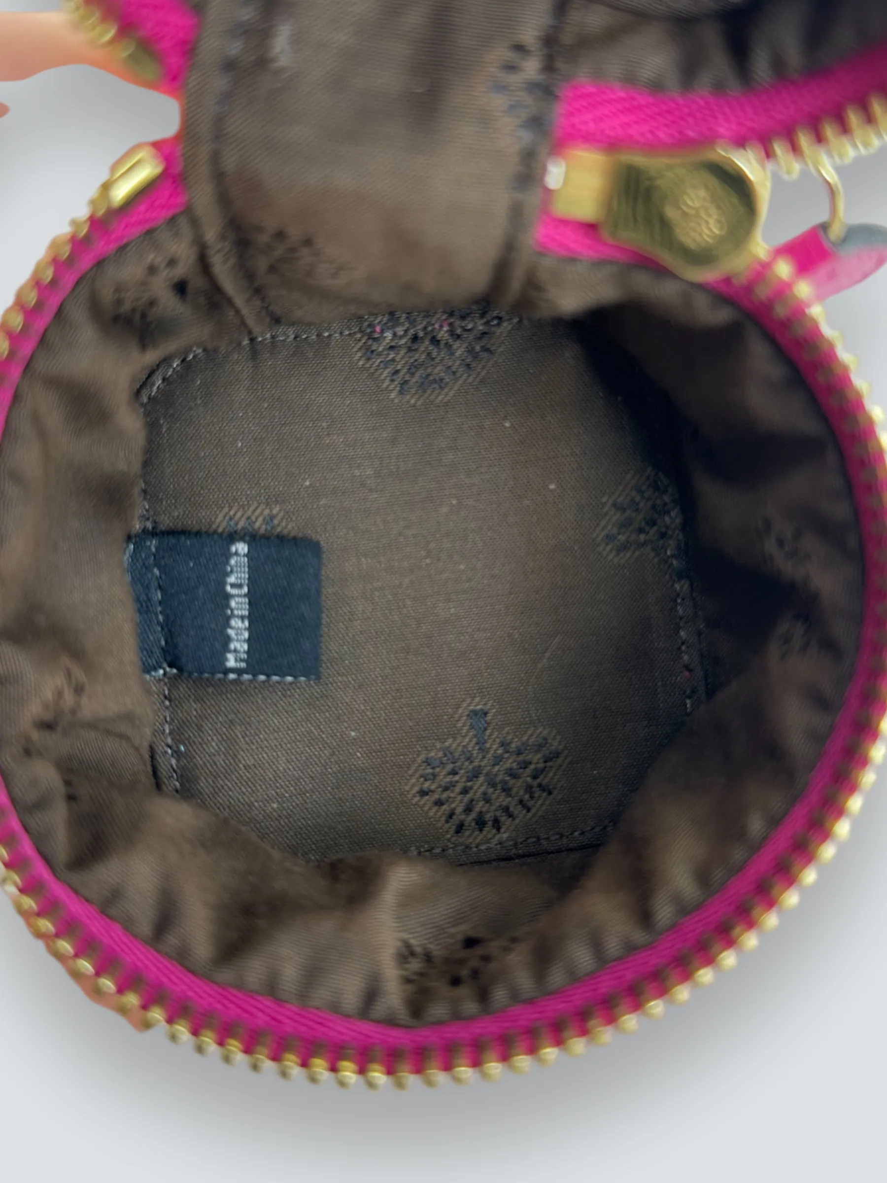 Mulberry Pink Makeup Bag