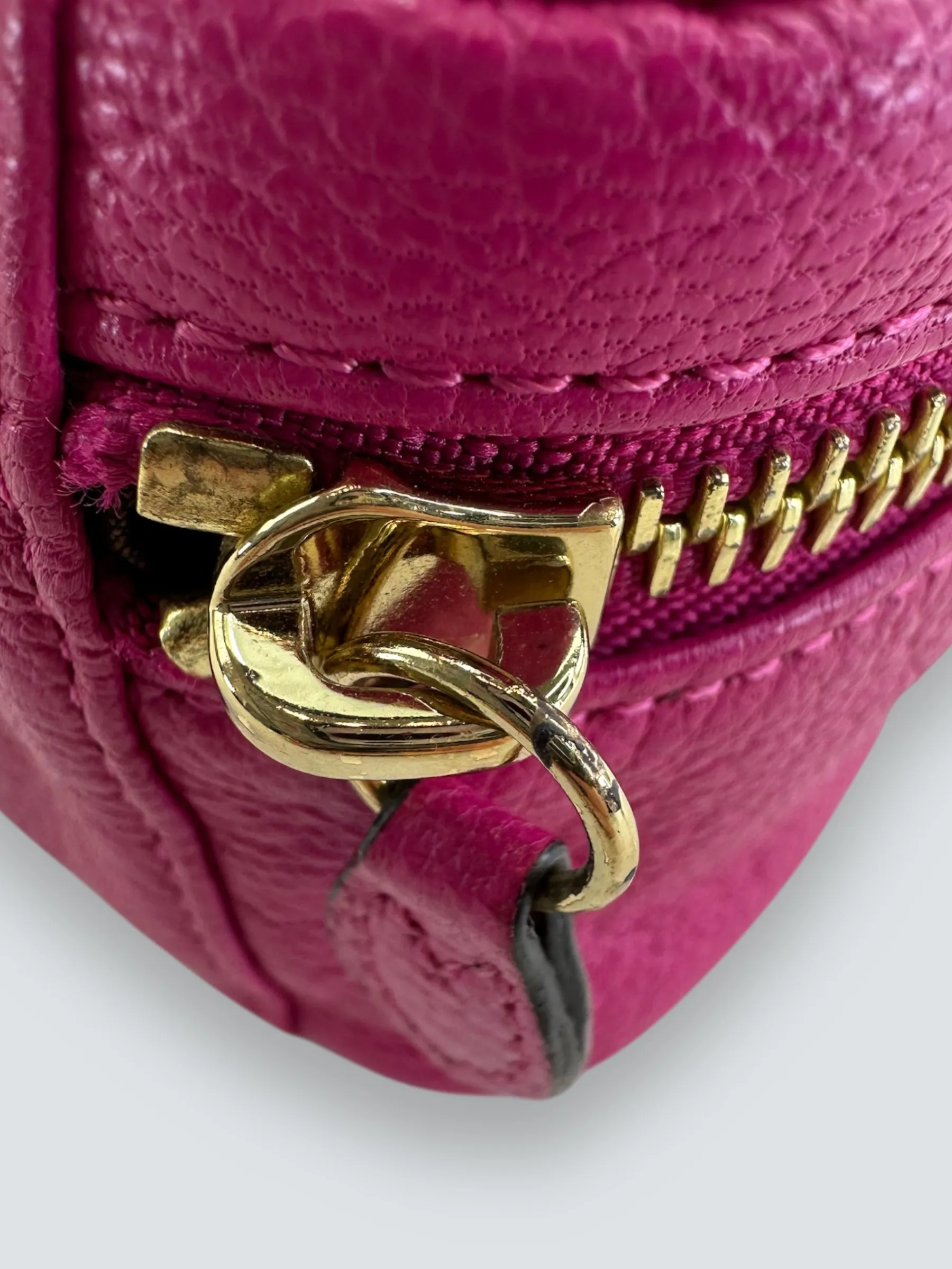 Mulberry Pink Makeup Bag