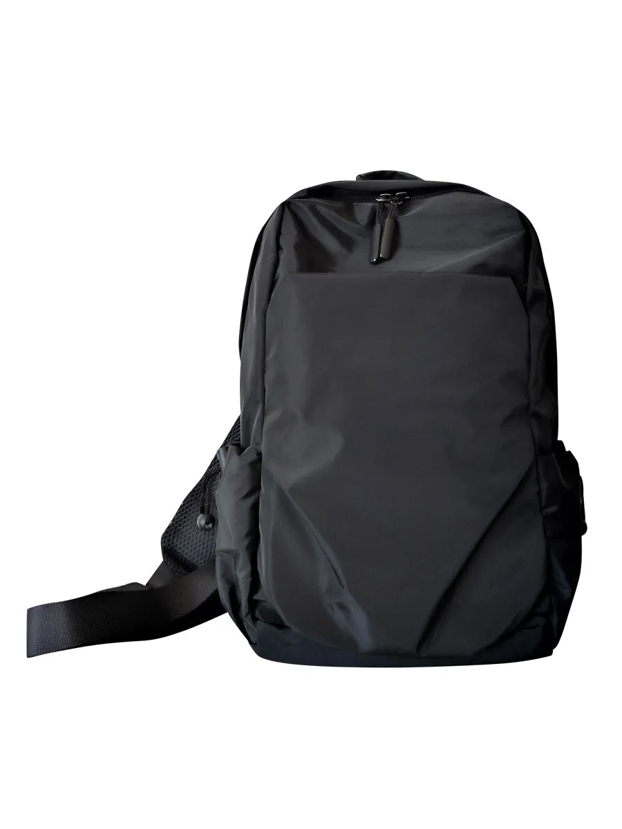 Nylon Gray Large Sling Bag For Men Sling Bag For Big Men Mens Large Sling Bag