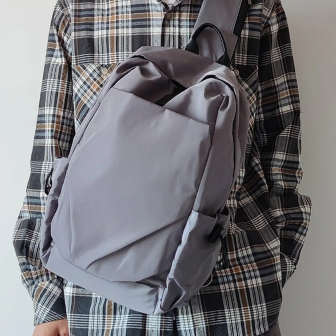 Nylon Navy Large Sling Bag For Men Sling Bag For Big Men Mens Large Sling Bag