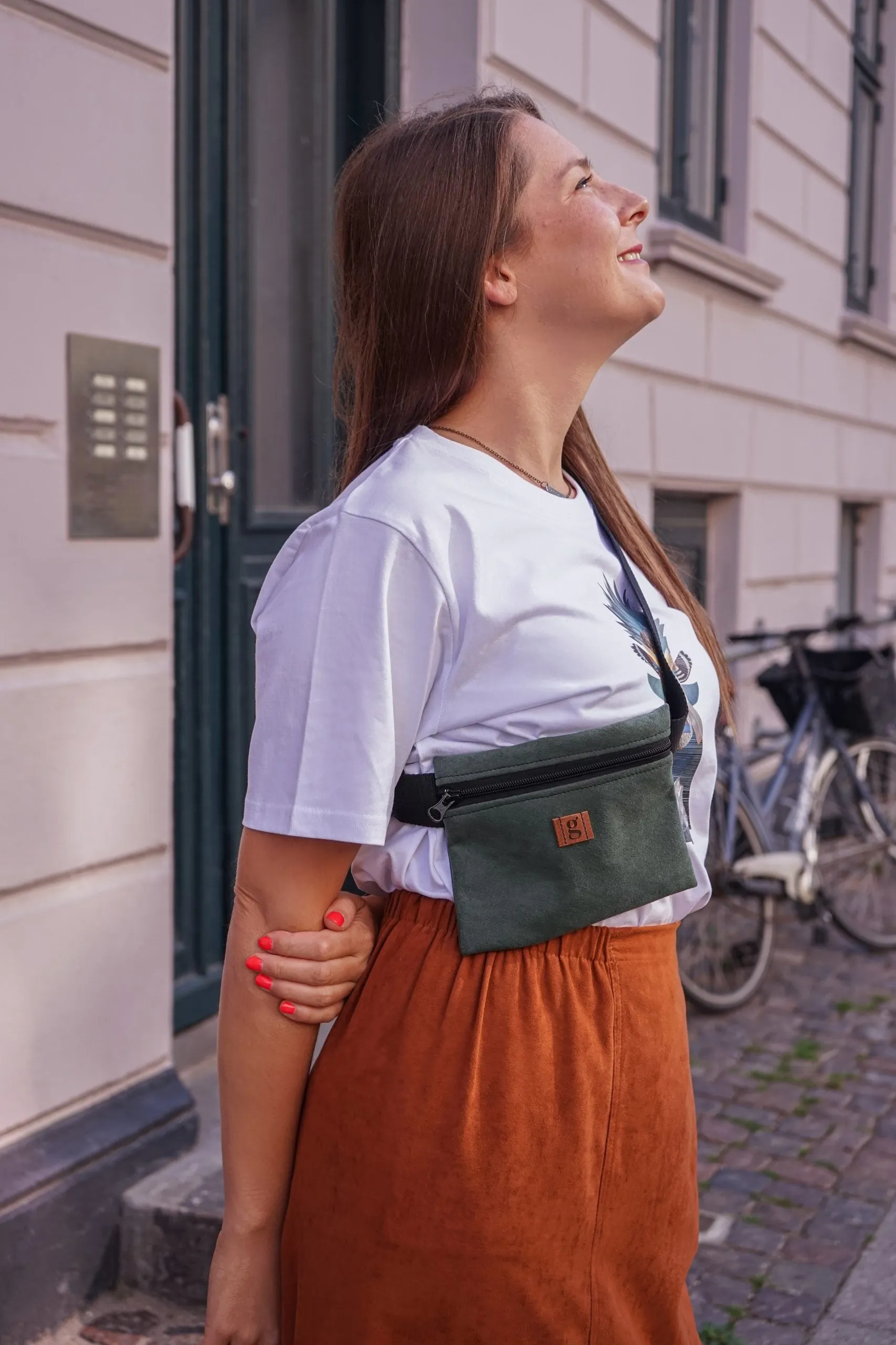 Olive Green Waist Bag