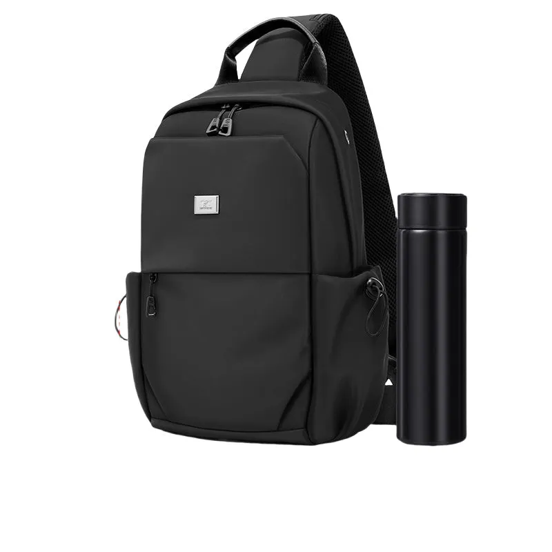 Oxford Fabric Big Sling Bag For Men Large Sling Bag For Men Black Large Sling Bag