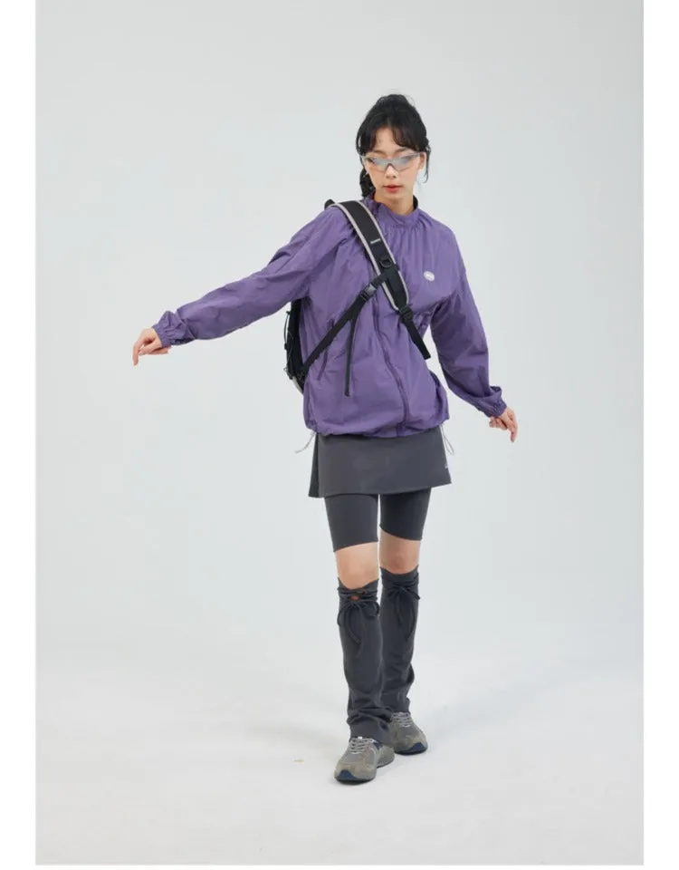 Oxford Fabric Gray Large Sling Bag For Women Waterproof Hiking Sling Bag For Big Men