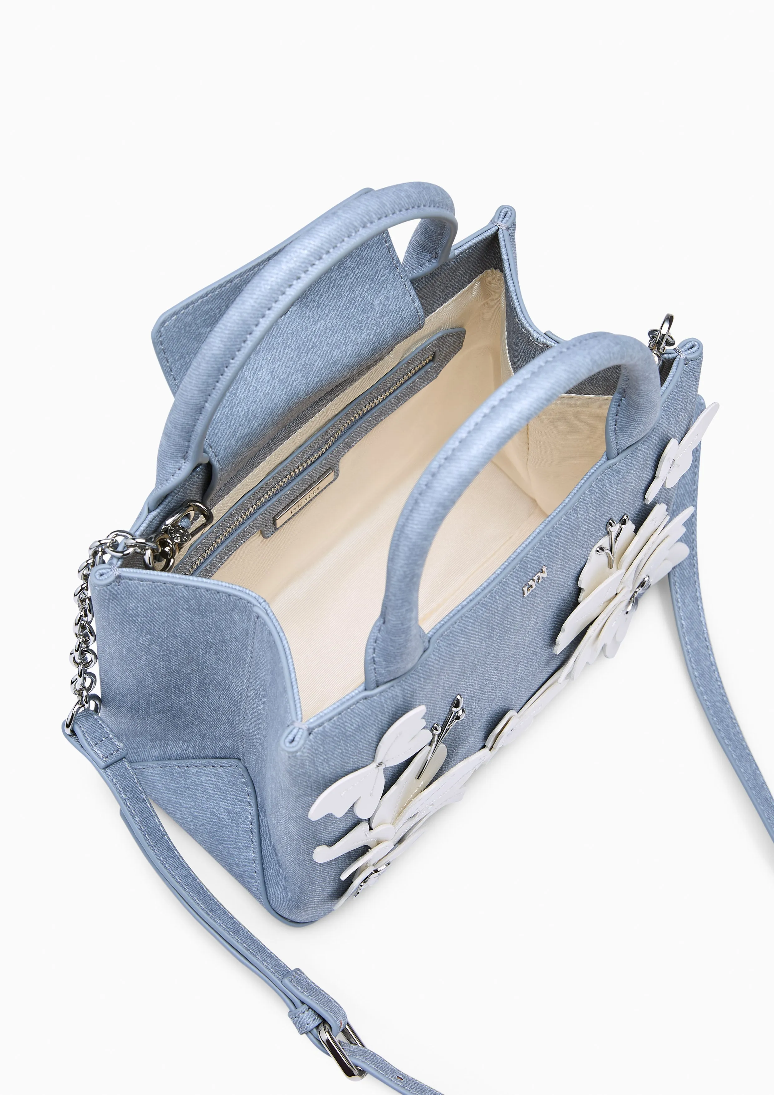 Papier M Top Handle Bag Blue