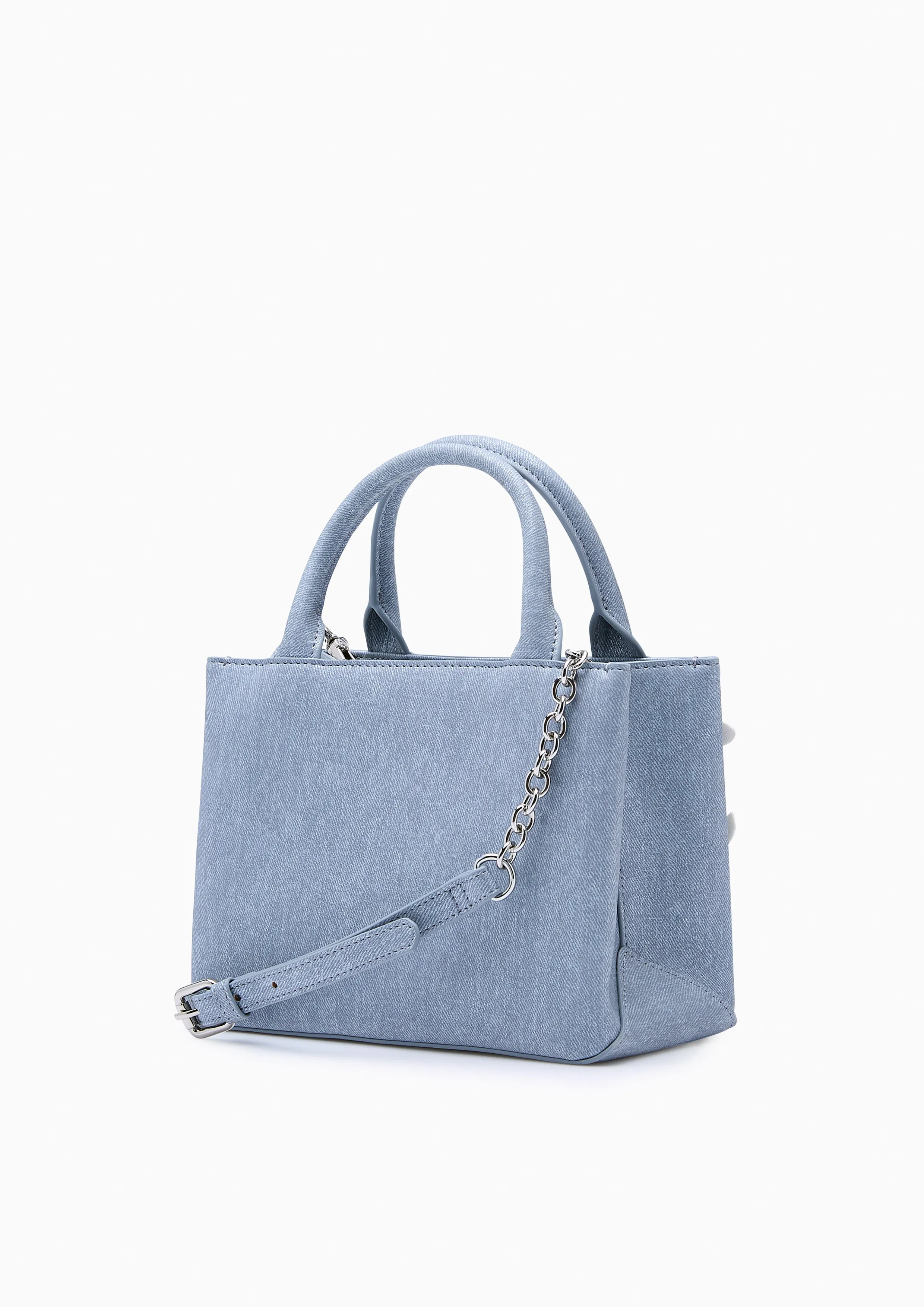 Papier M Top Handle Bag Blue