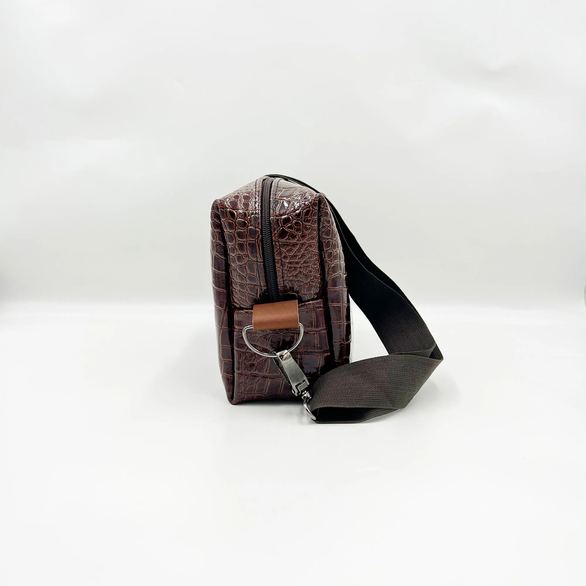 Pecan Brown Leather Bag