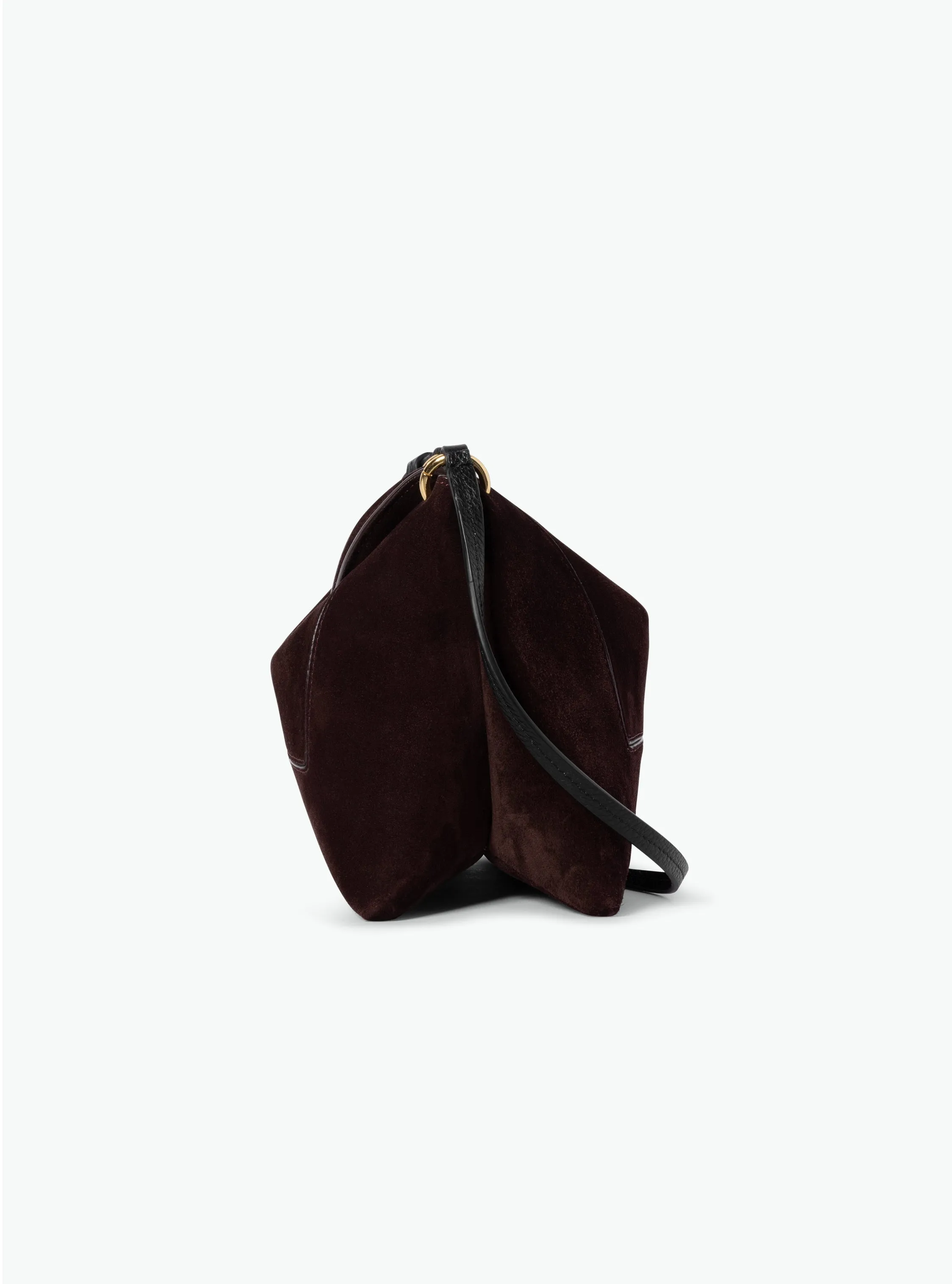 Penelope Slouch Bag - Acai Suede