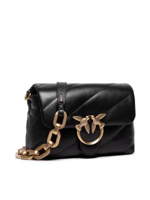 P.I.N.K.O Love Mini Puff Maxy Quilt Crossbody Bag