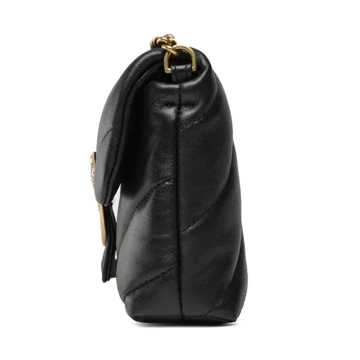 P.I.N.K.O LOVE MINI PUFF MAXY QUILT CROSSBODY BAG