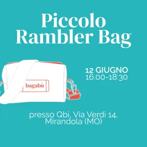 Primo Workshop - Borsa Piccolo Rambler (12/06 - Qb)