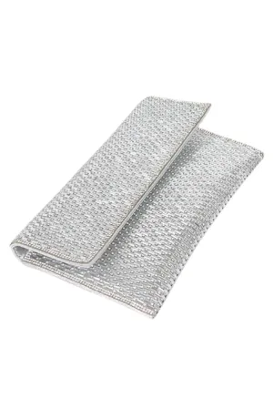 Rhinestone Iconic Envelope Clutch