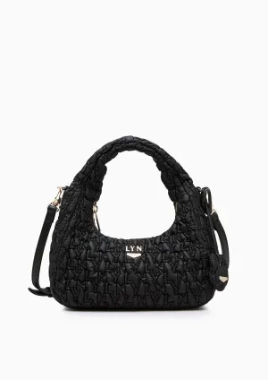 Roslyn Quilted Handbag Black