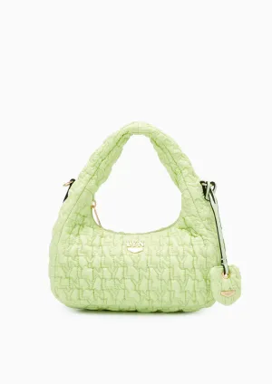 Roslyn Quilted Handbag Green
