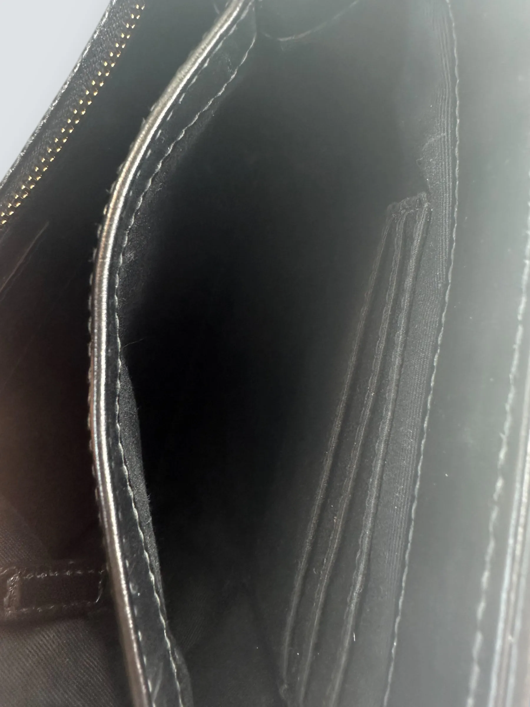 Saint Laurent Black Quilted Leather Toy Lou Lou Crossbody