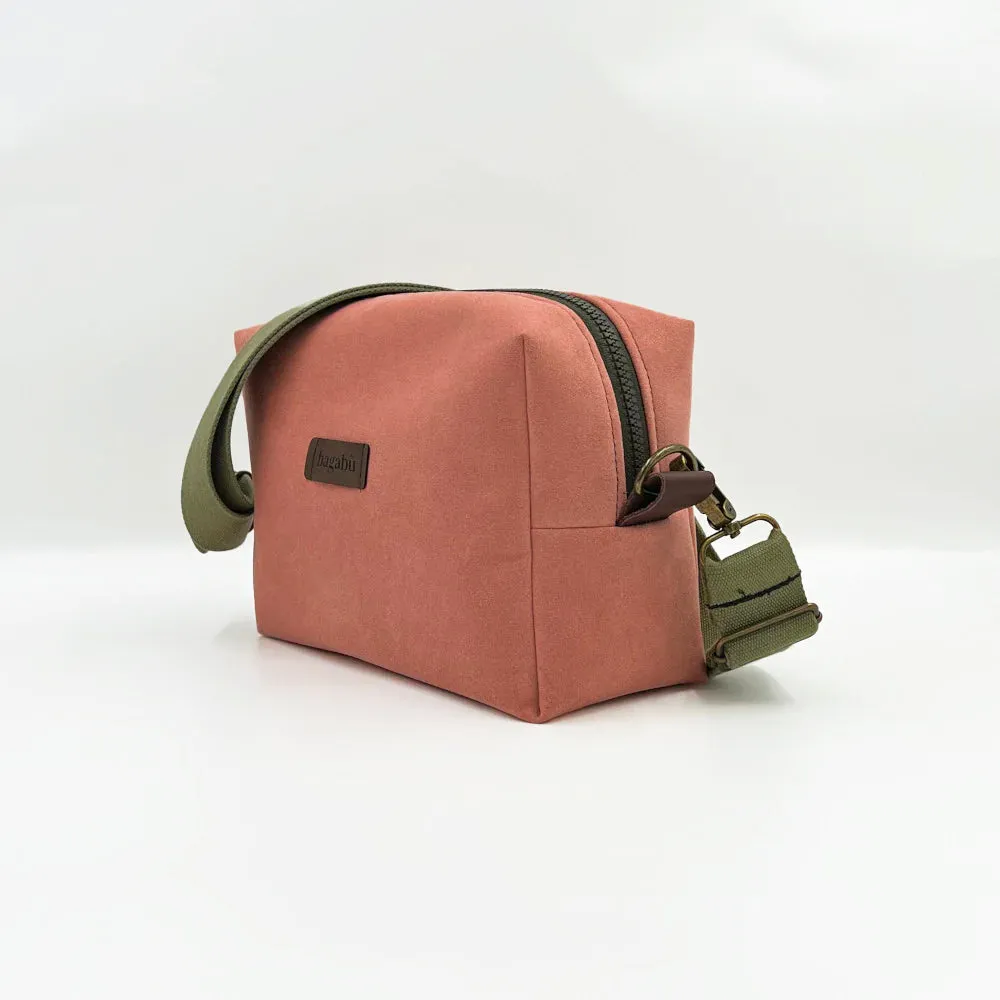 Salmon Alcantara Bag