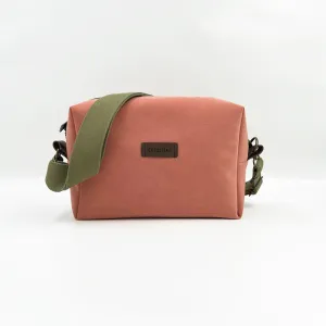 Salmon Alcantara Bag