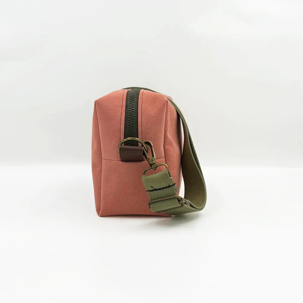 Salmon Alcantara Bag