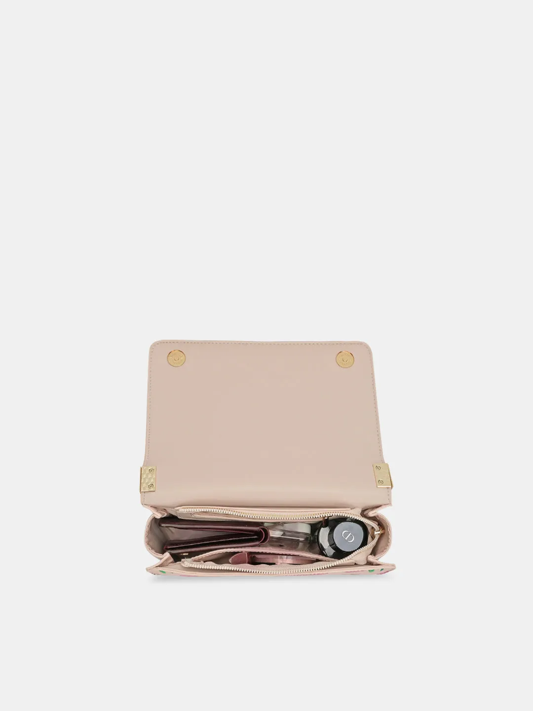 Saras Print Medium Flap Sling Bag