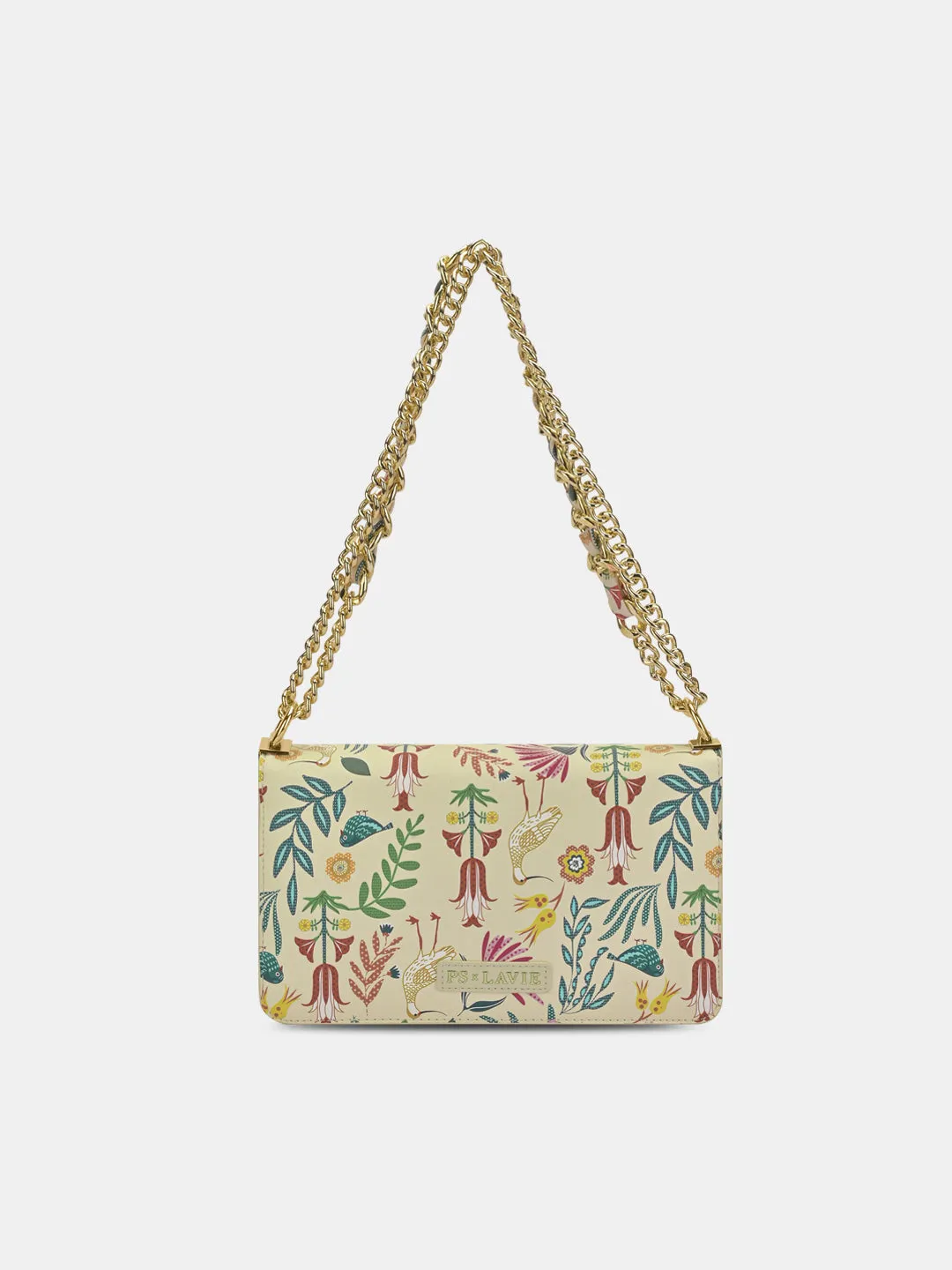 Saras Print Medium Flap Sling Bag