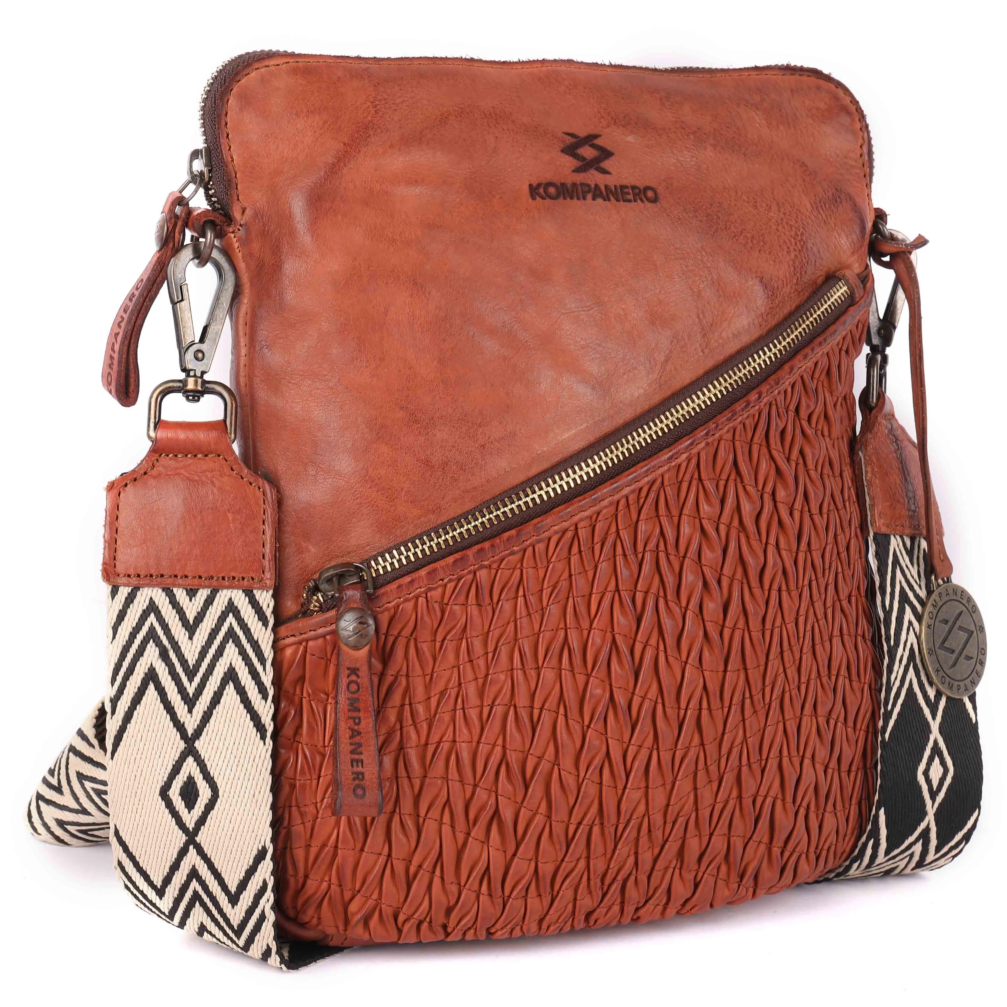 Serena - The Crossbody -Cognac