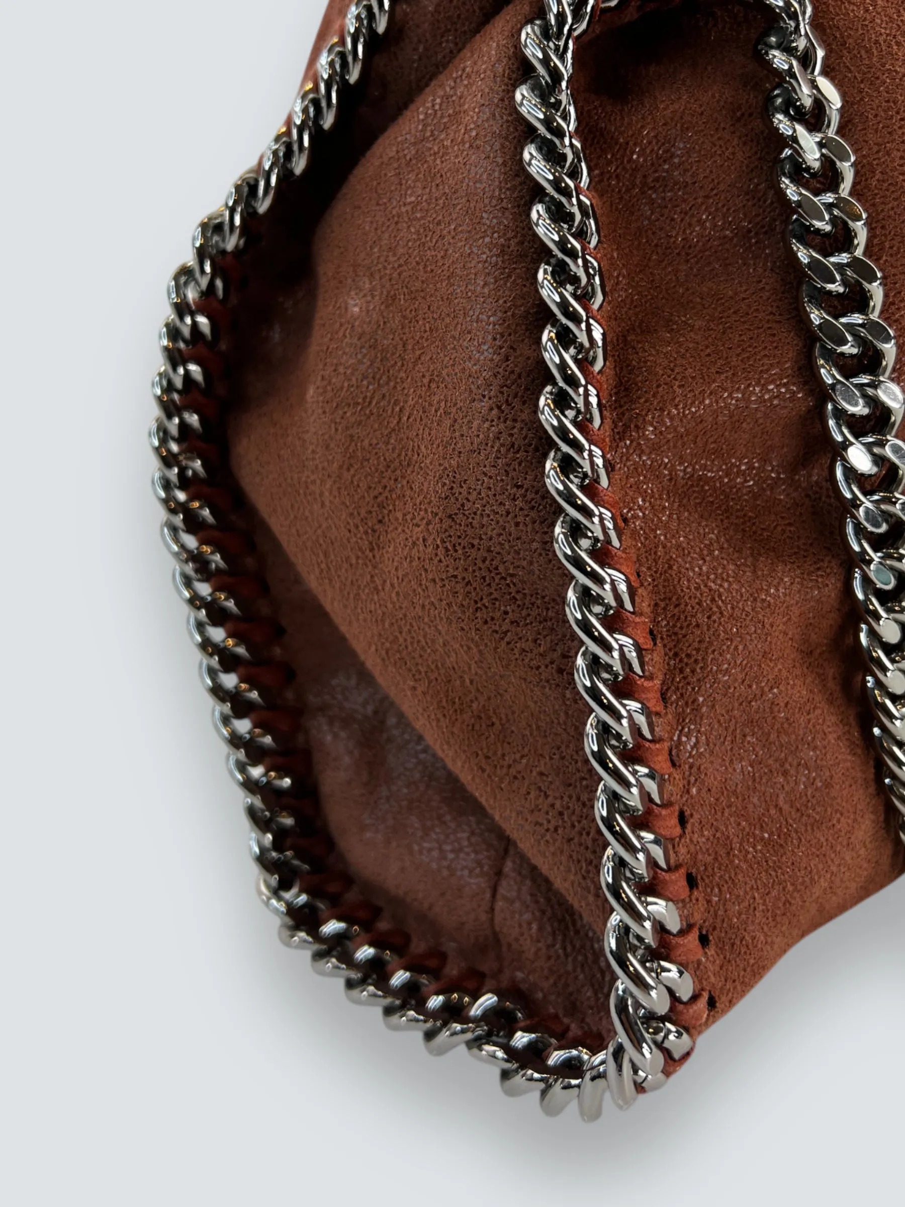 Stella McCartney Tan Faux Leather Falabella