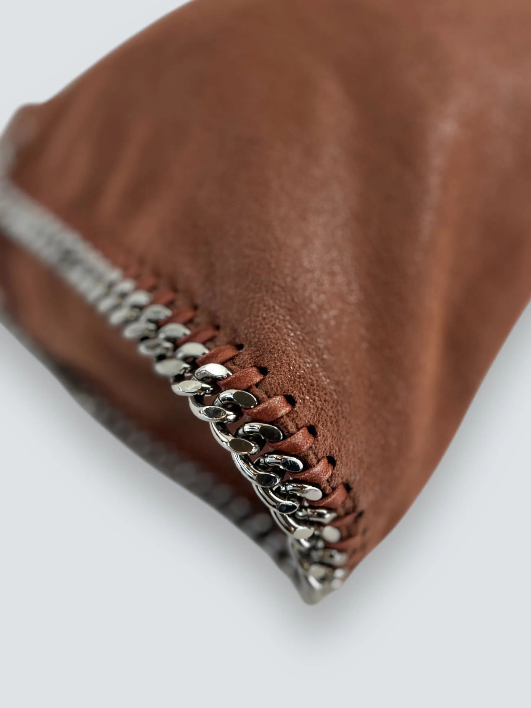 Stella McCartney Tan Faux Leather Falabella