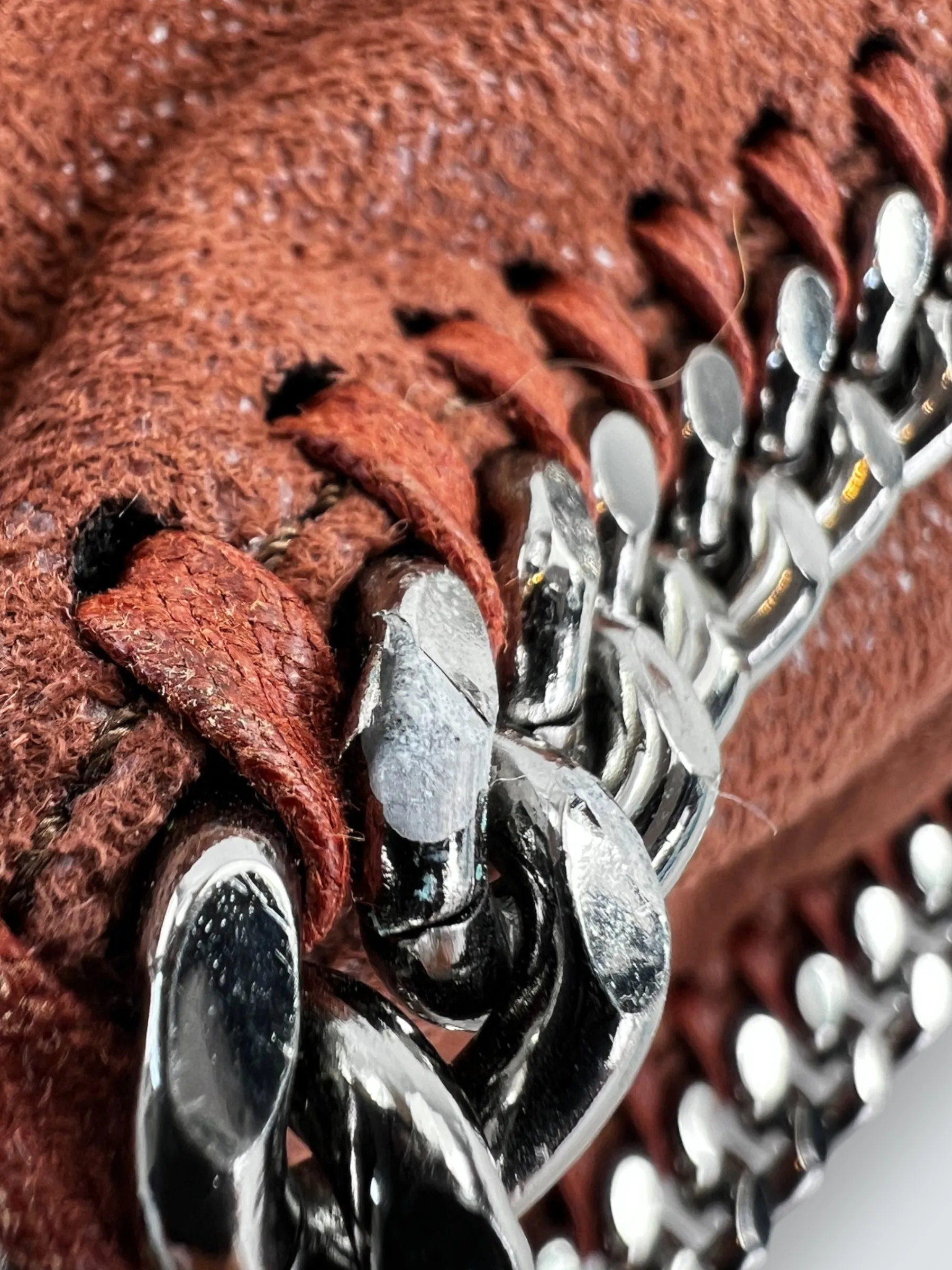 Stella McCartney Tan Faux Leather Falabella