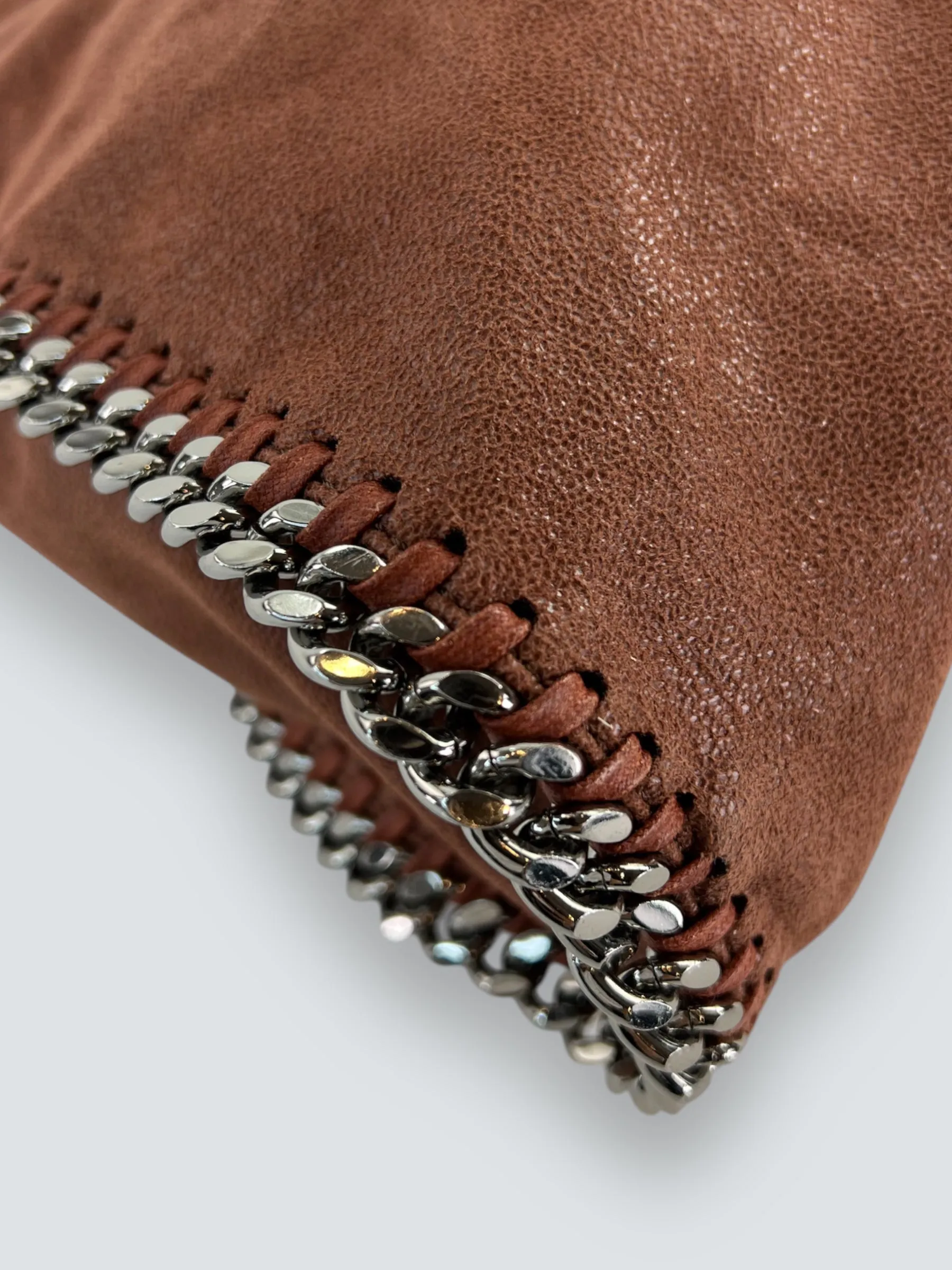 Stella McCartney Tan Faux Leather Falabella