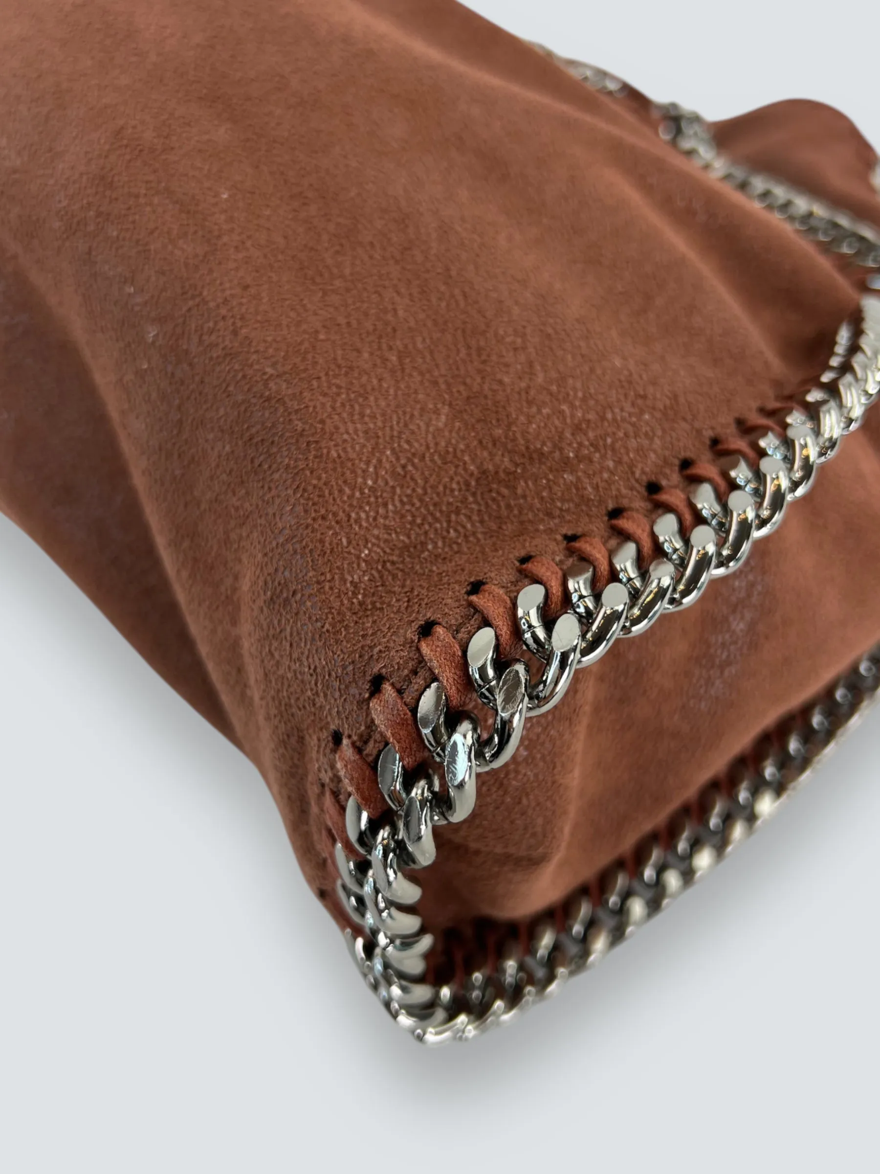 Stella McCartney Tan Faux Leather Falabella