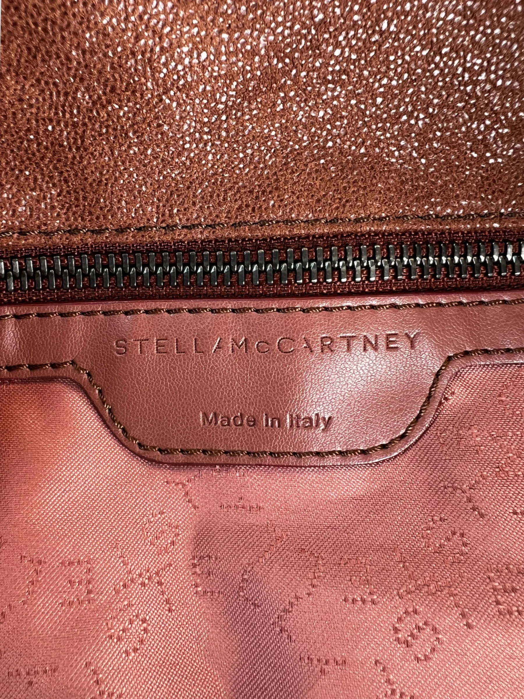 Stella McCartney Tan Faux Leather Falabella