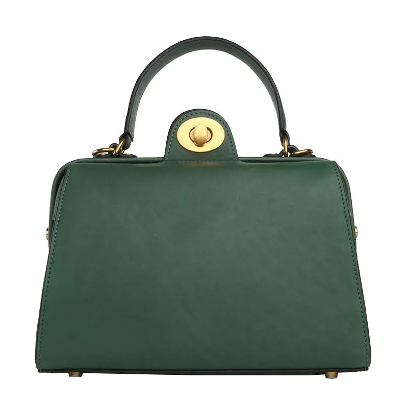 Stylish LEATHER WOMEN Doctor Handbag SHOULDER BAG Crossbody Purse FOR WOMEN