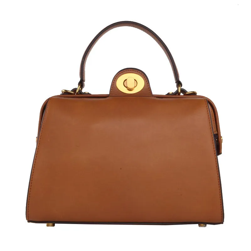 Stylish LEATHER WOMEN Doctor Handbag SHOULDER BAG Crossbody Purse FOR WOMEN