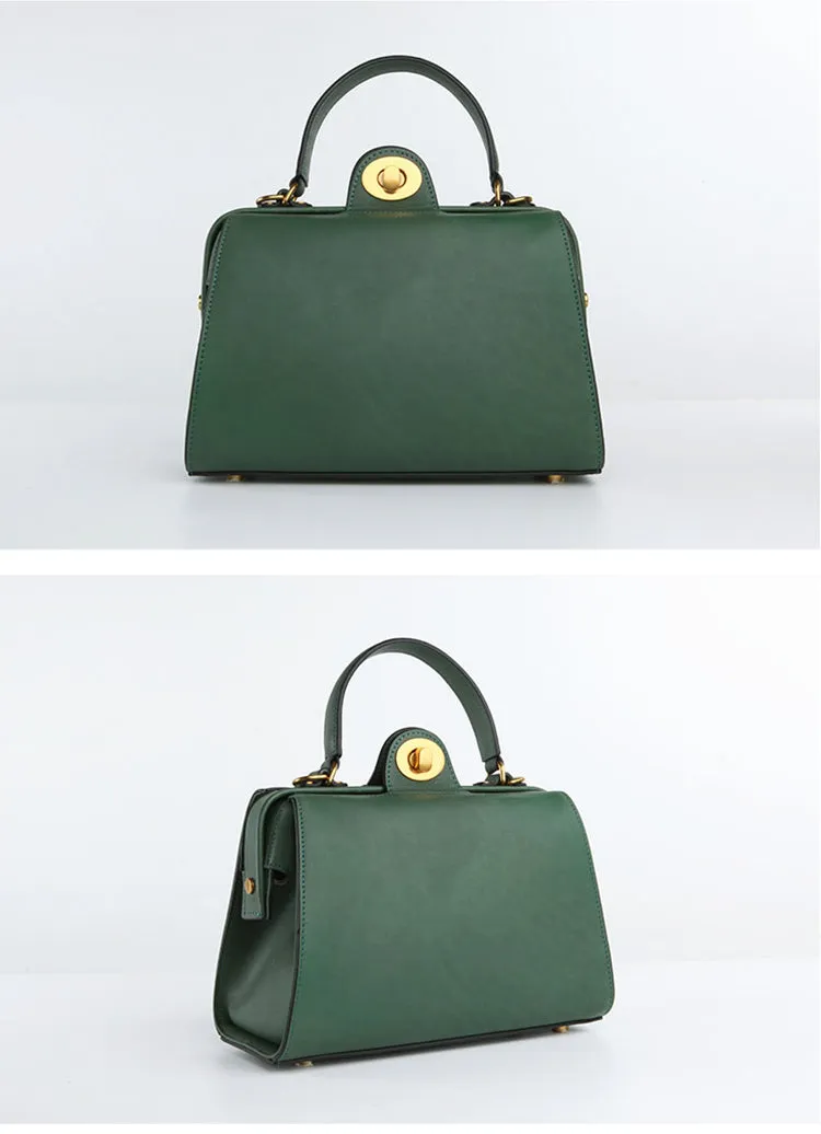 Stylish LEATHER WOMEN Doctor Handbag SHOULDER BAG Crossbody Purse FOR WOMEN