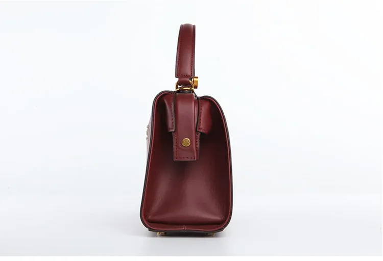 Stylish LEATHER WOMEN Doctor Handbag SHOULDER BAG Crossbody Purse FOR WOMEN