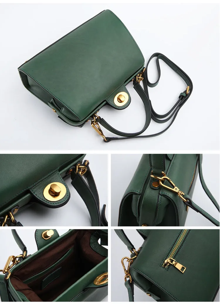Stylish LEATHER WOMEN Doctor Handbag SHOULDER BAG Crossbody Purse FOR WOMEN