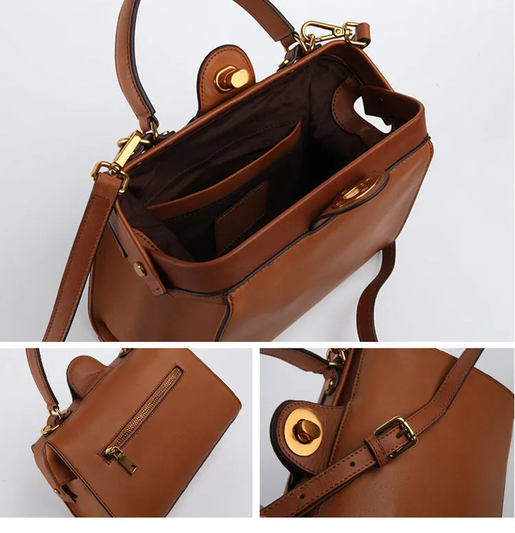 Stylish LEATHER WOMEN Doctor Handbag SHOULDER BAG Crossbody Purse FOR WOMEN