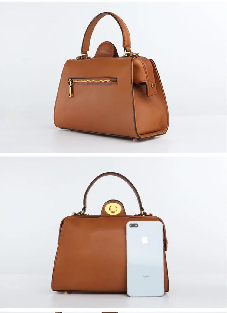 Stylish LEATHER WOMEN Doctor Handbag SHOULDER BAG Crossbody Purse FOR WOMEN