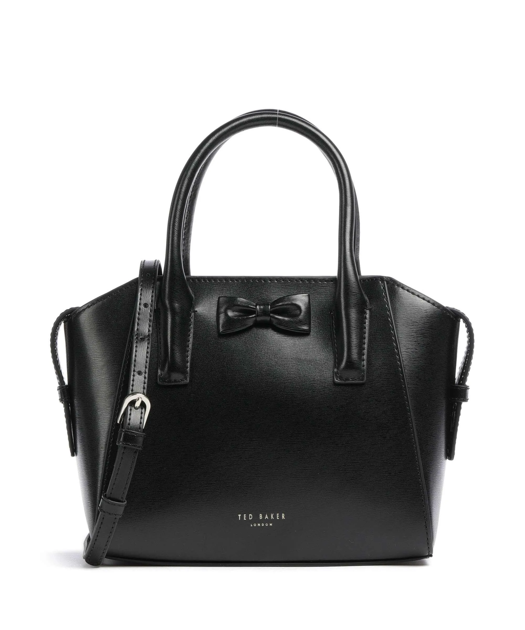 T.E.D B.A.K.E.R Baelini Handbag fine grain leather black