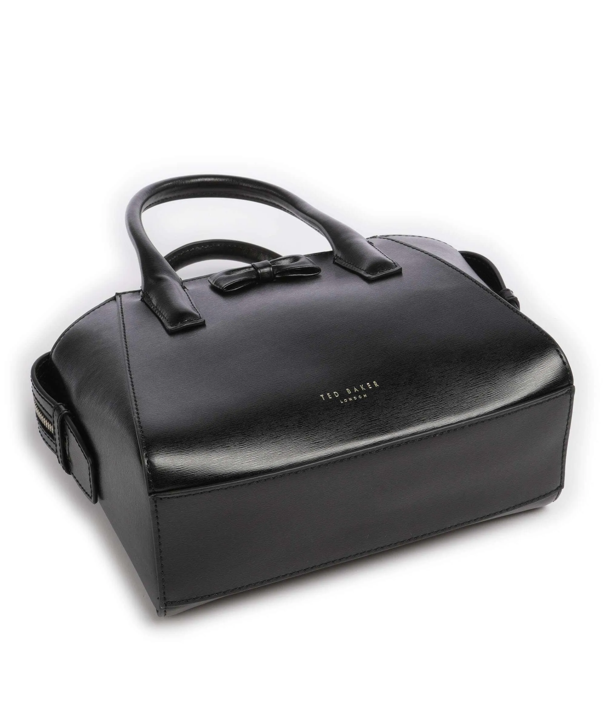 T.E.D B.A.K.E.R Baelini Handbag fine grain leather black
