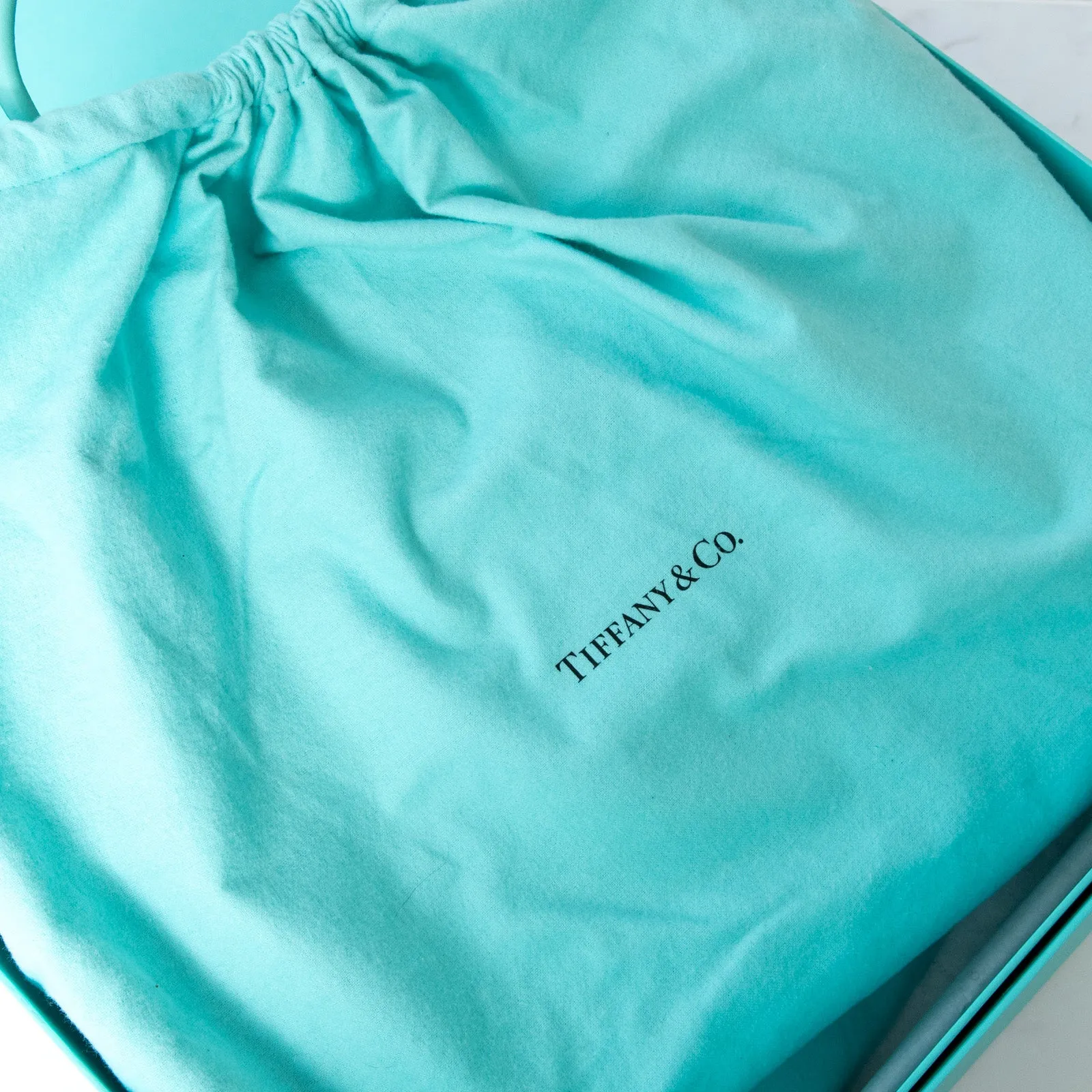 Tiffany & Co Colour Block Leather Tote Bag