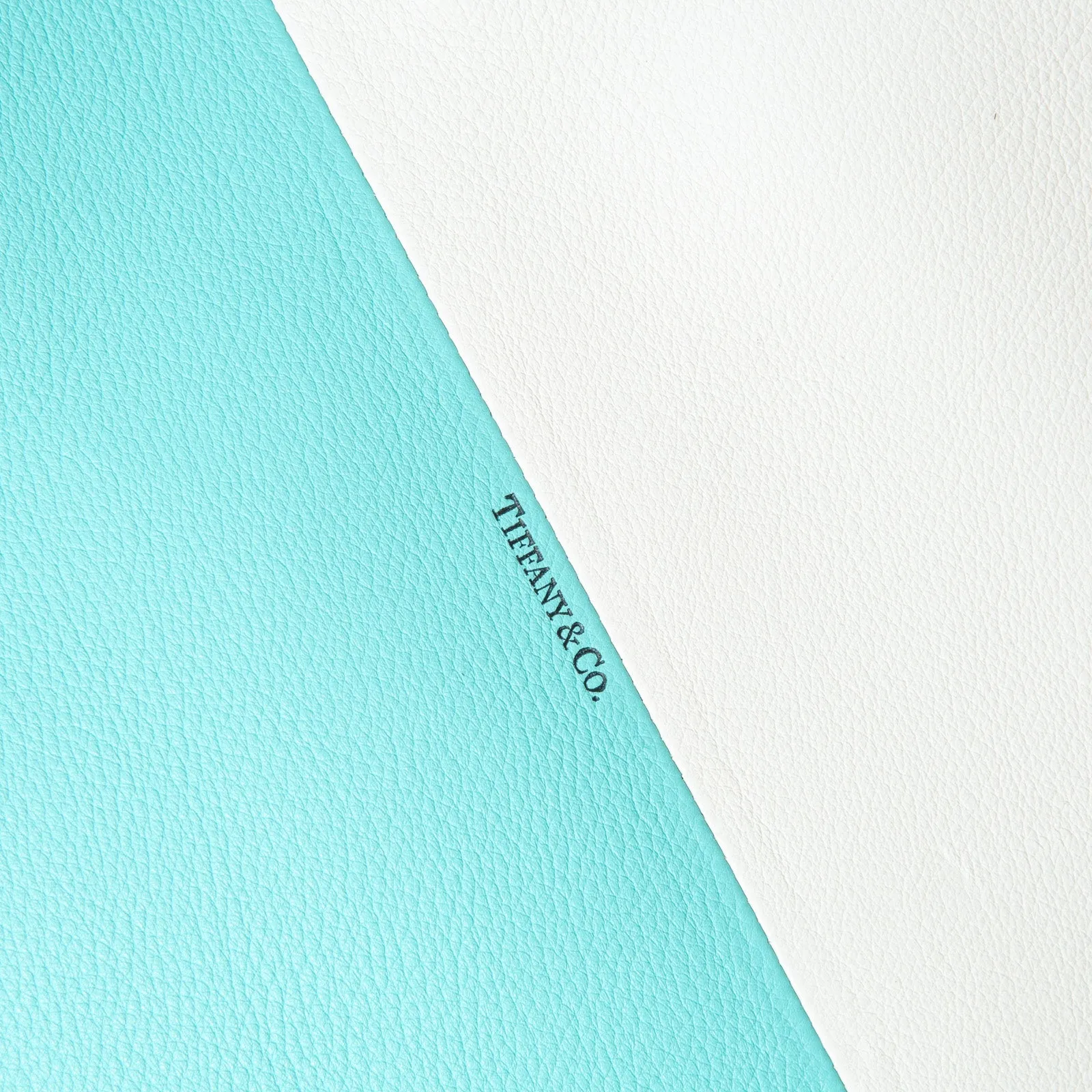 Tiffany & Co Colour Block Leather Tote Bag