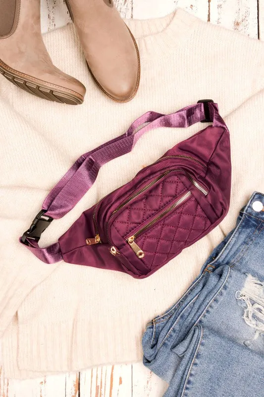 Trinity Quilted Sling Bag