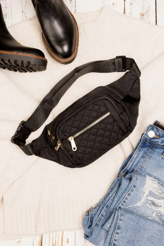 Trinity Quilted Sling Bag