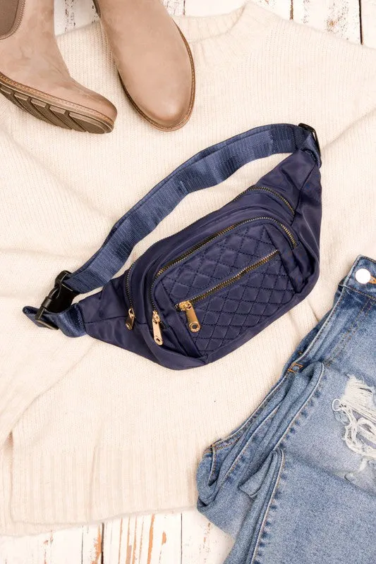 Trinity Quilted Sling Bag