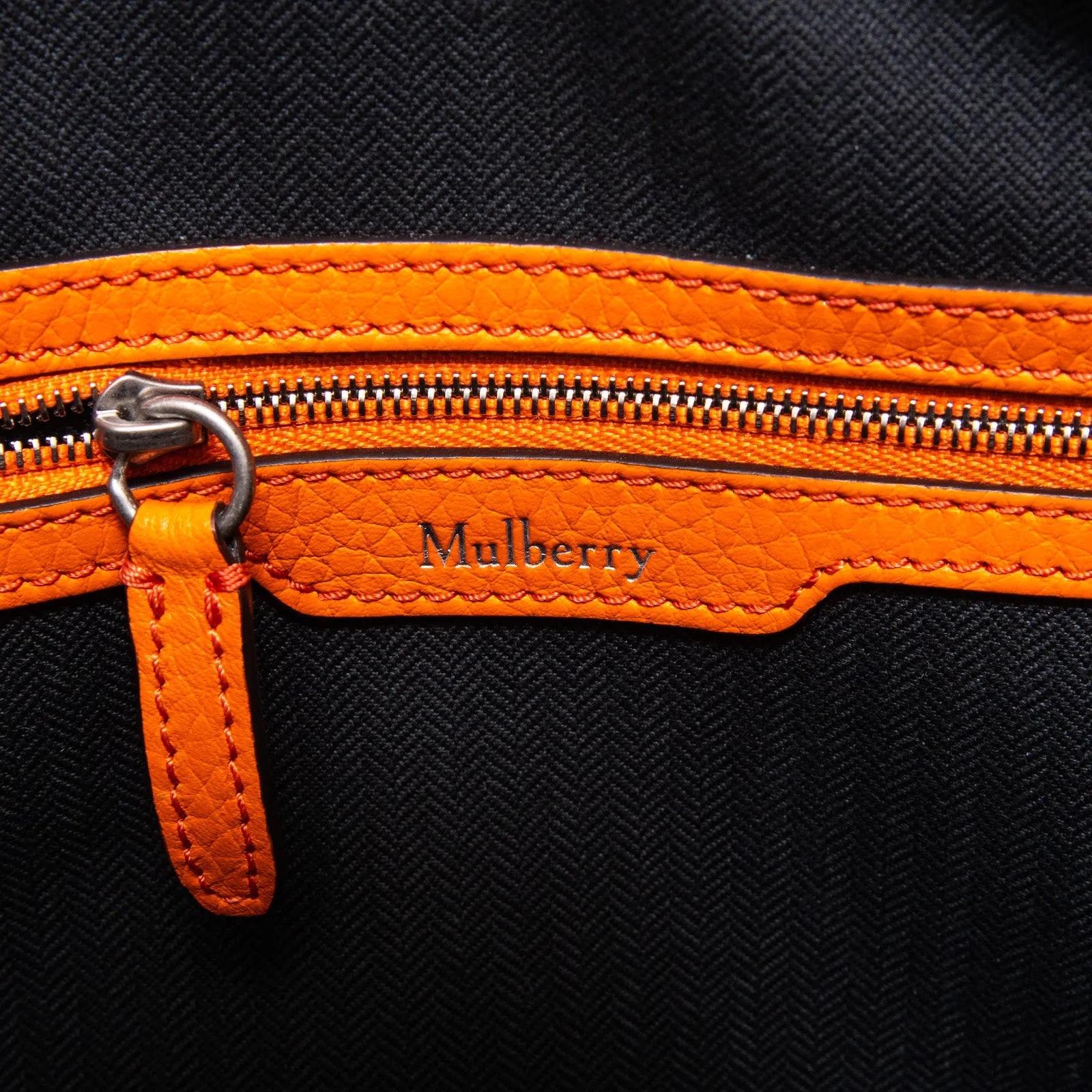 **UNUSED** Mulberry Orange Belgrave Bag