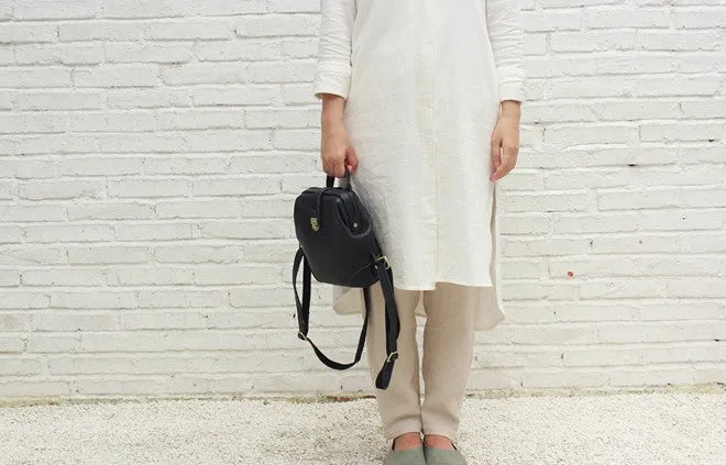 Vintage LEATHER WOMEN Doctor Backpacks Purses Cute School Backpacks FOR WOMEN