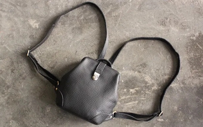 Vintage LEATHER WOMEN Doctor Backpacks Purses Cute School Backpacks FOR WOMEN