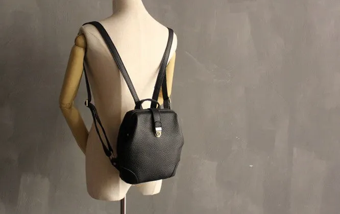 Vintage LEATHER WOMEN Doctor Backpacks Purses Cute School Backpacks FOR WOMEN