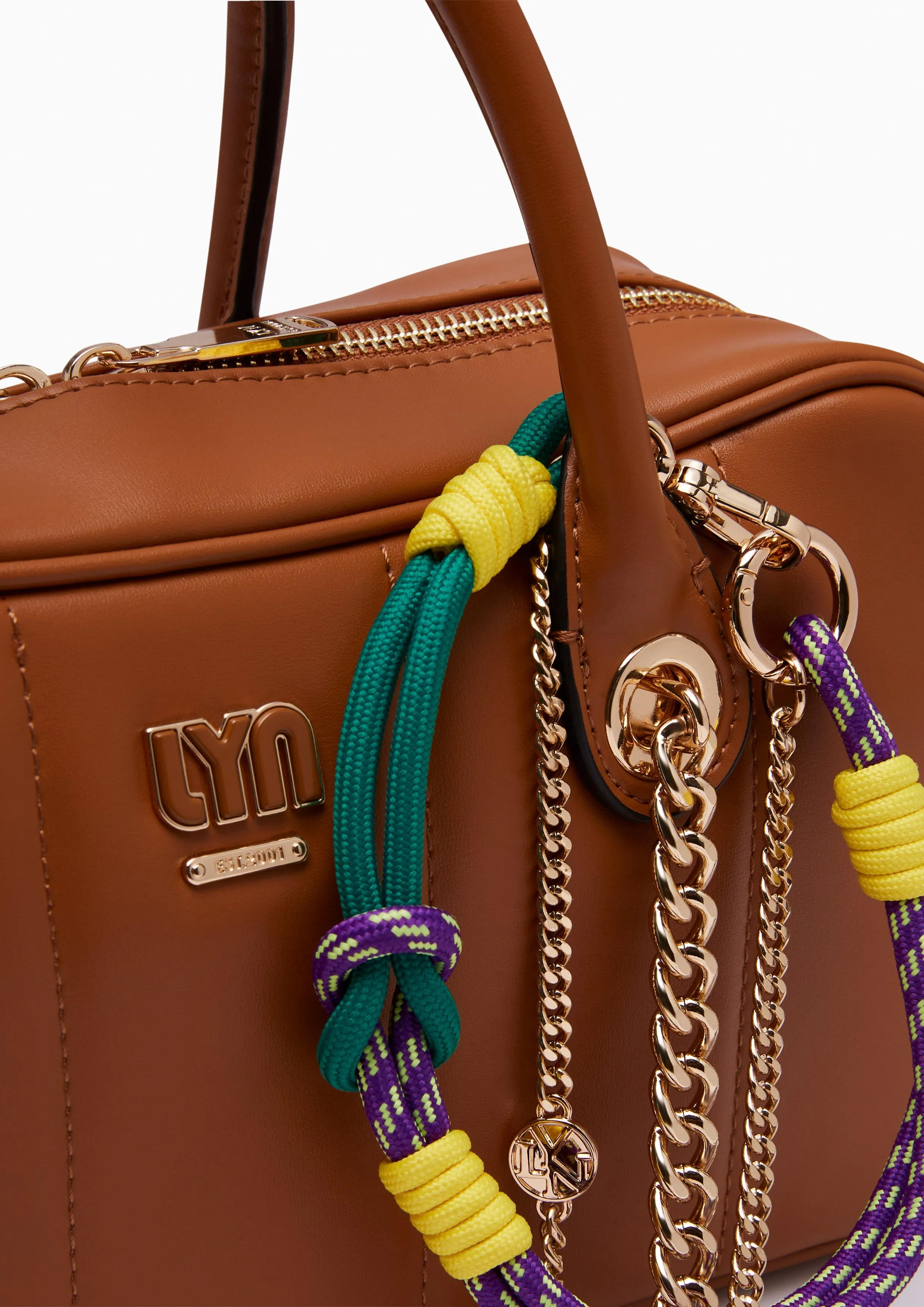 Vitoria M Top Handle Bag Brown